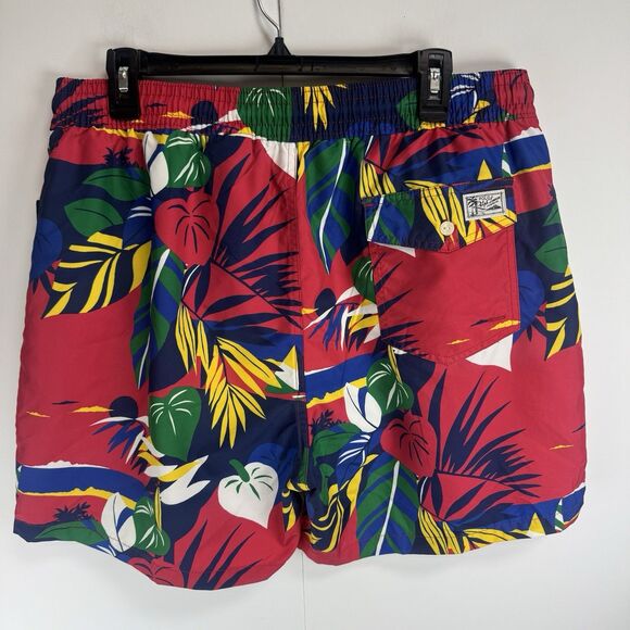 Polo Ralph Lauren Hoffman Print Classic Fit 5.75" Swim Trunks Sz: XL - Picture 4 of 7